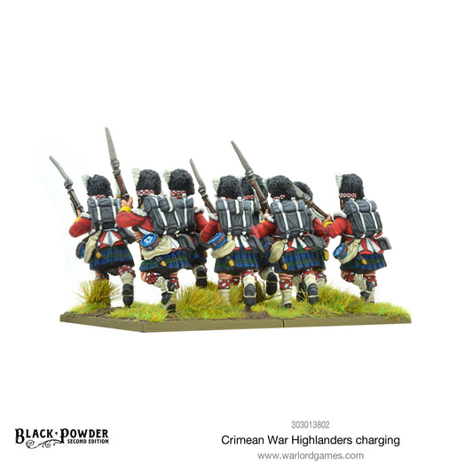 Black Powder: Crimean War Highlanders charging