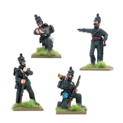 Black Powder: Crimean War British Rifle Brigade in shakos command