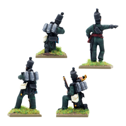 Black Powder: Crimean War British Rifle Brigade in shakos command