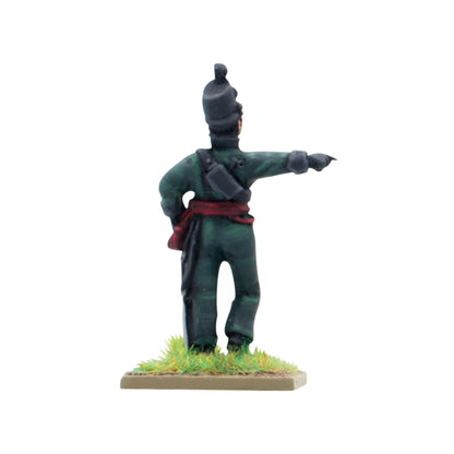Black Powder: Crimean War British Rifle Brigade in shakos command