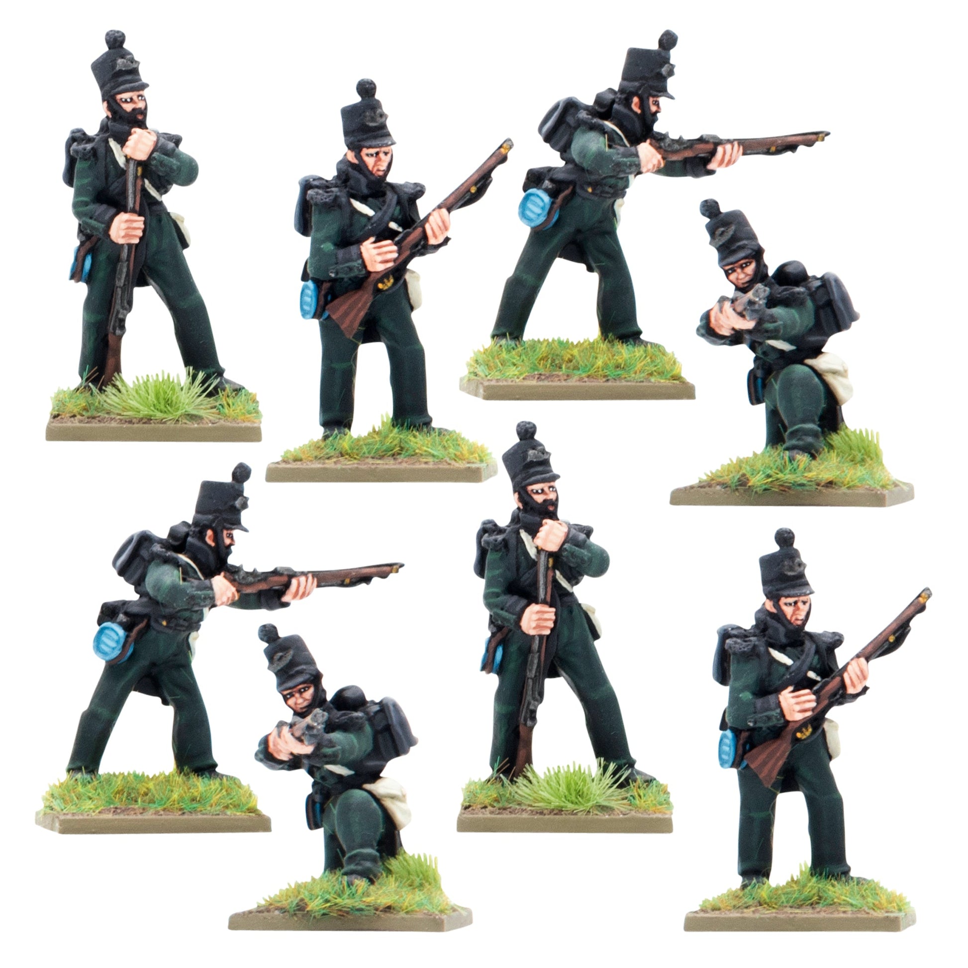 Black Powder: Crimean War British Rifle Brigade in shakos