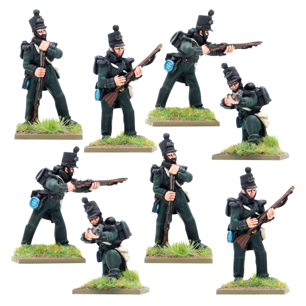 Black Powder: Crimean War British Rifle Brigade in shakos
