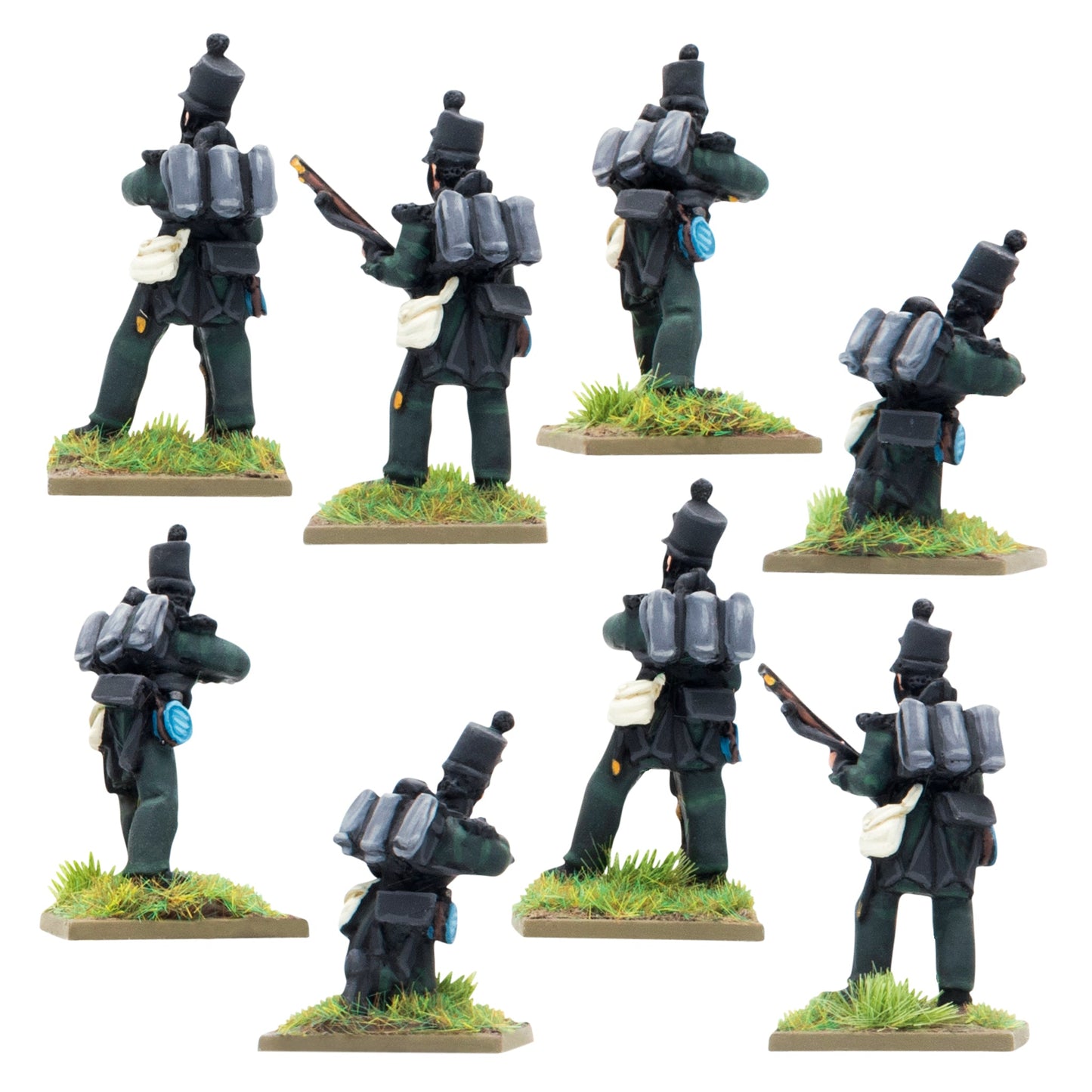 Black Powder: Crimean War British Rifle Brigade in shakos