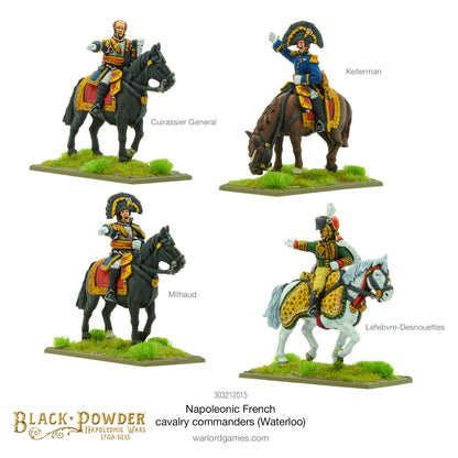 Black Powder: French - Napoleonic French cavalry commanders (Waterloo)