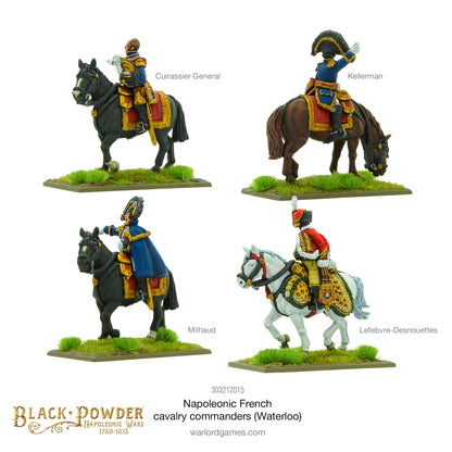Black Powder: French - Napoleonic French cavalry commanders (Waterloo)