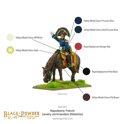 Black Powder: French - Napoleonic French cavalry commanders (Waterloo)