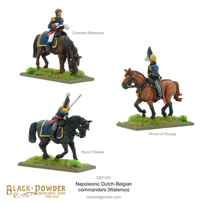 Black Powder: Napoleonic Dutch-Belgian Commanders (Waterloo)