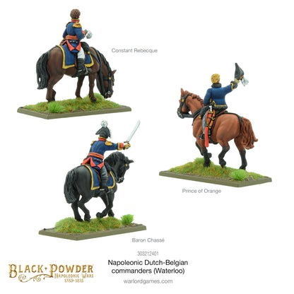 Black Powder: Napoleonic Dutch-Belgian Commanders (Waterloo)