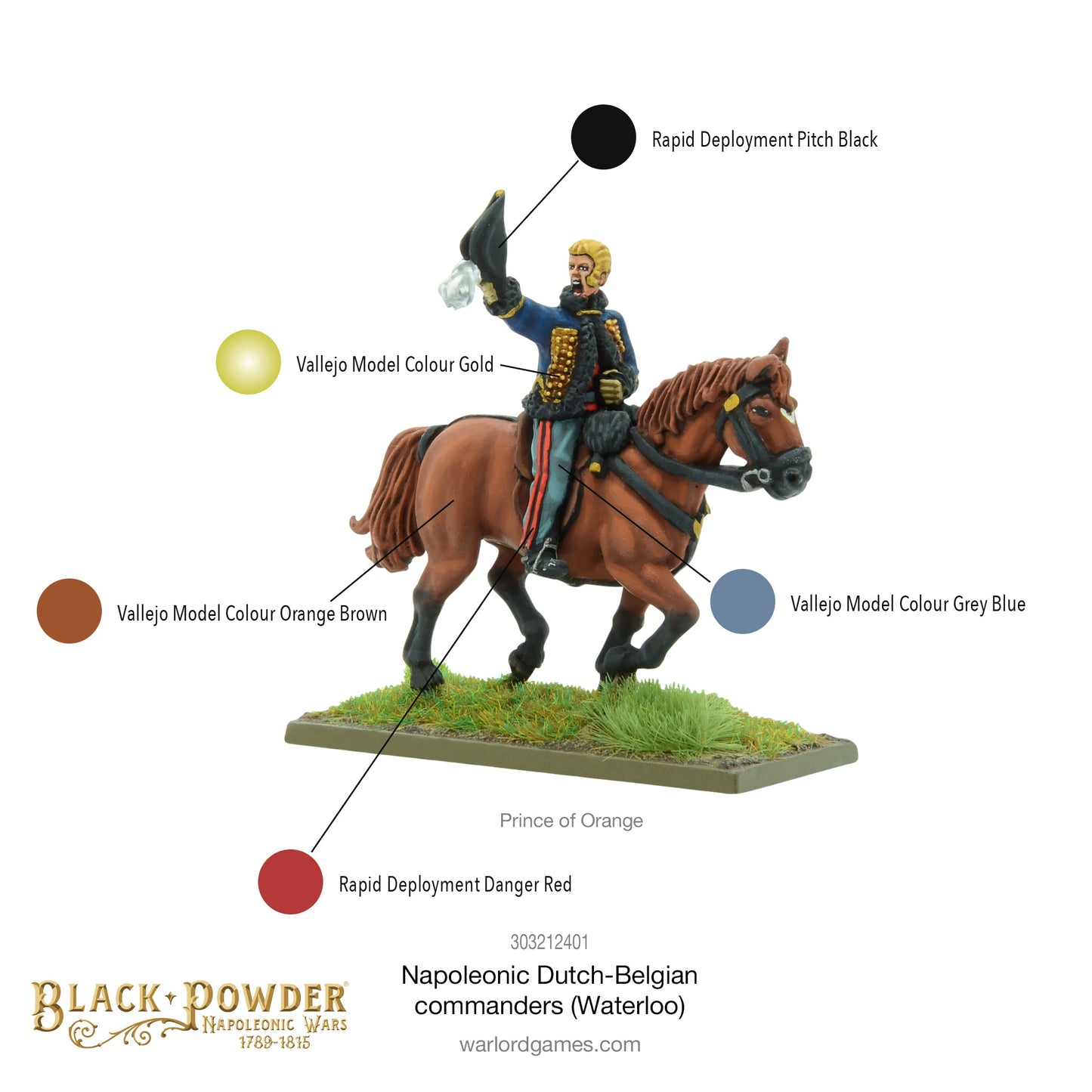 Black Powder: Napoleonic Dutch-Belgian Commanders (Waterloo)
