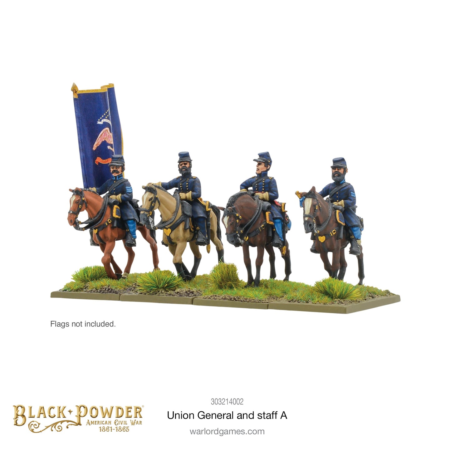 Black Powder: ACW Union General and staff A