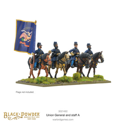 Black Powder: ACW Union General and staff A