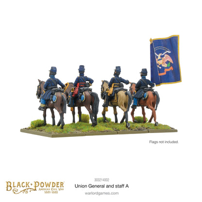 Black Powder: ACW Union General and staff A