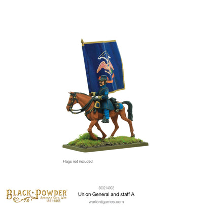 Black Powder: ACW Union General and staff A