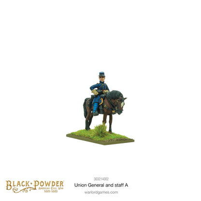 Black Powder: ACW Union General and staff A