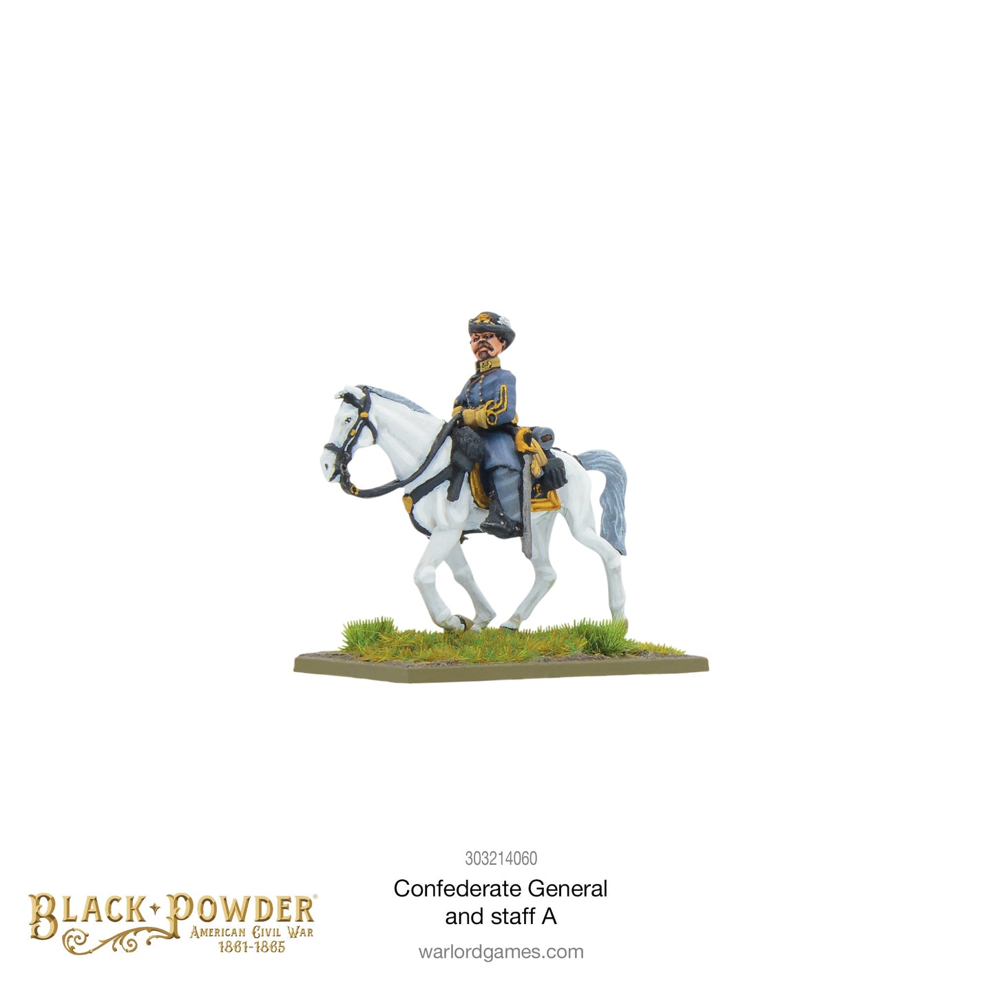 Black Powder: ACW Confederate General and staff A