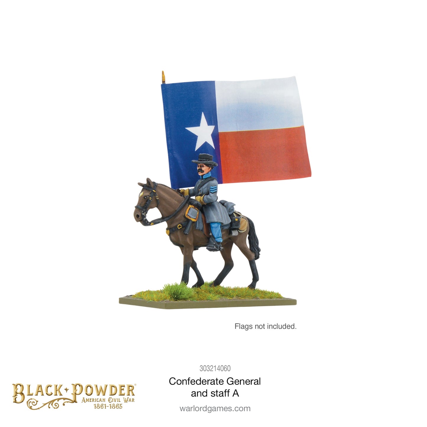 Black Powder: ACW Confederate General and staff A