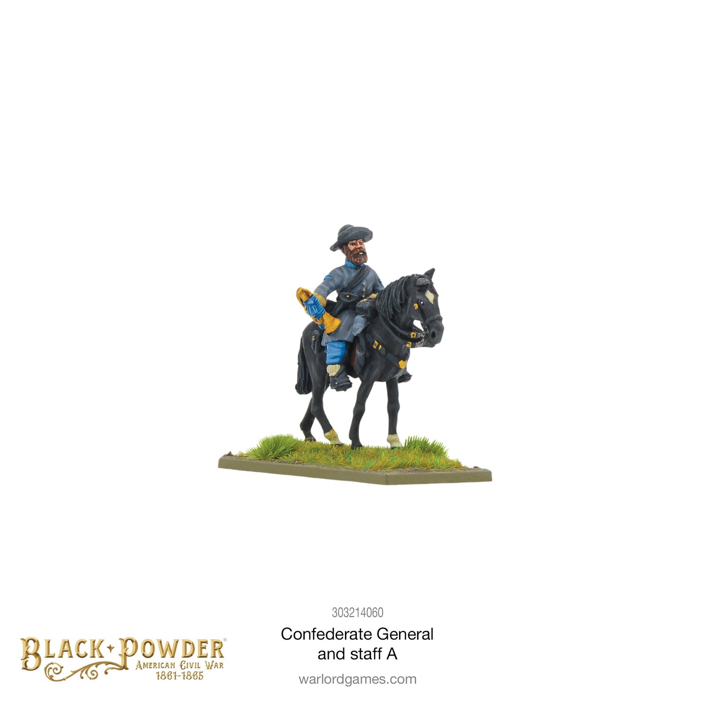 Black Powder: ACW Confederate General and staff A