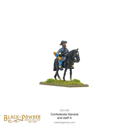 Black Powder: ACW Confederate General and staff A