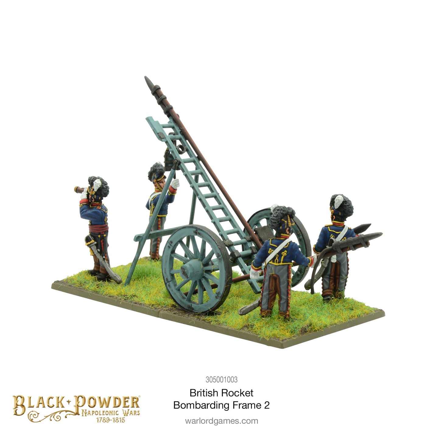 Black Powder: British - Napoleonic British Rocket Bombarding Frame 2