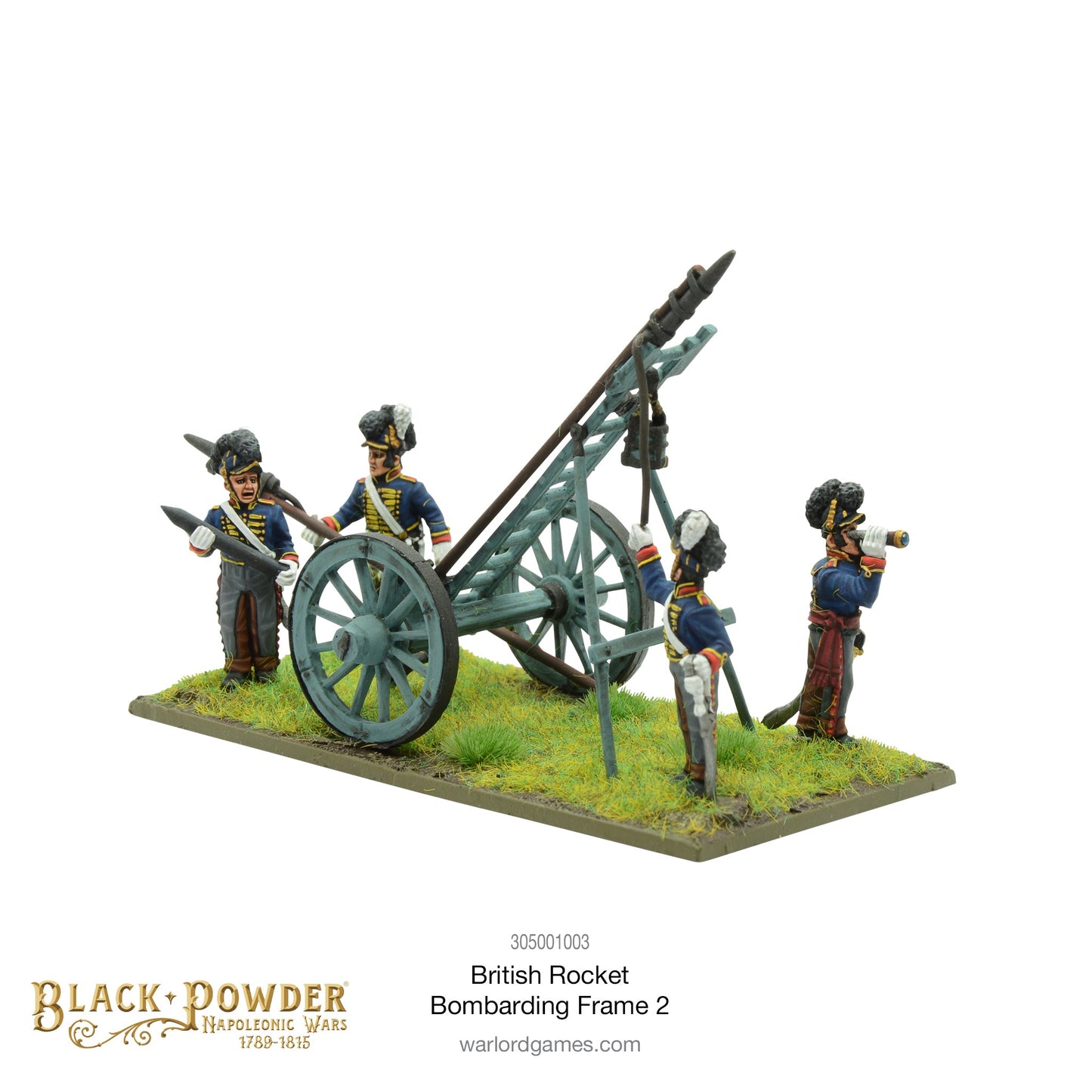 Black Powder: British - Napoleonic British Rocket Bombarding Frame 2