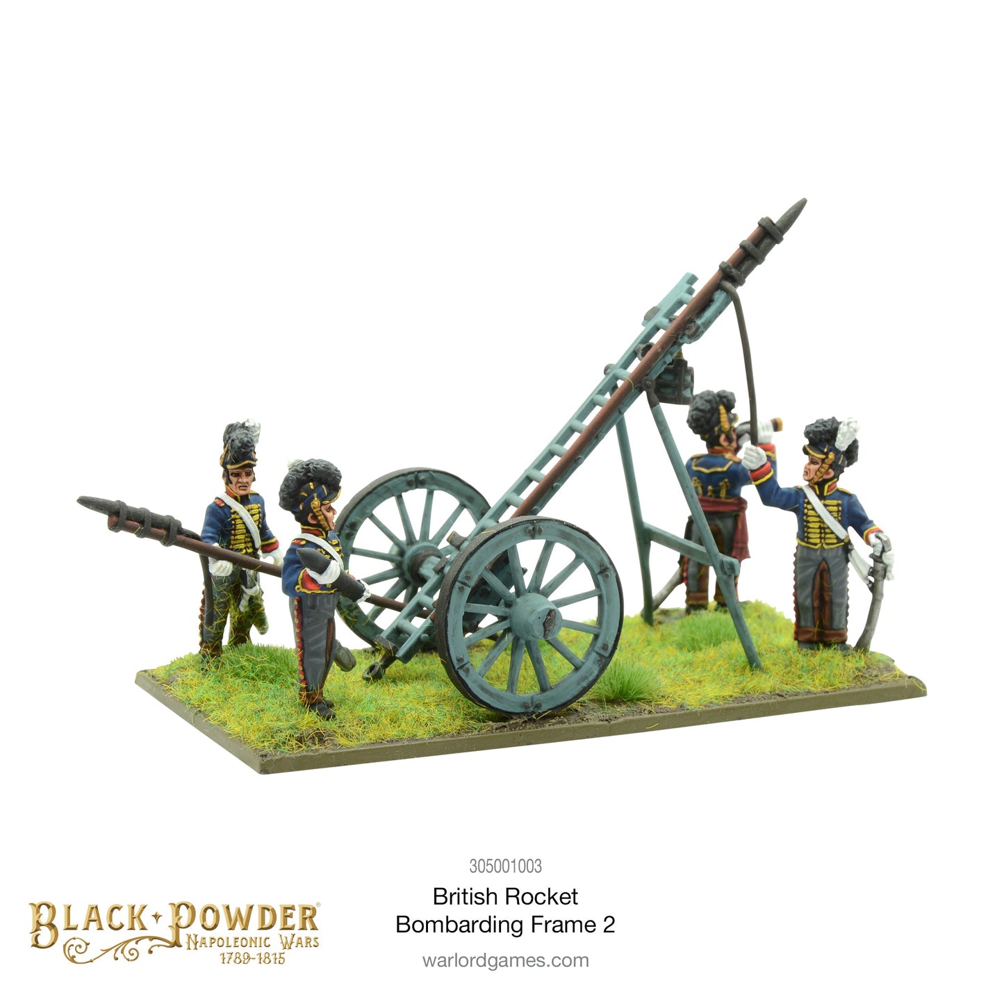 Black Powder: British - Napoleonic British Rocket Bombarding Frame 2