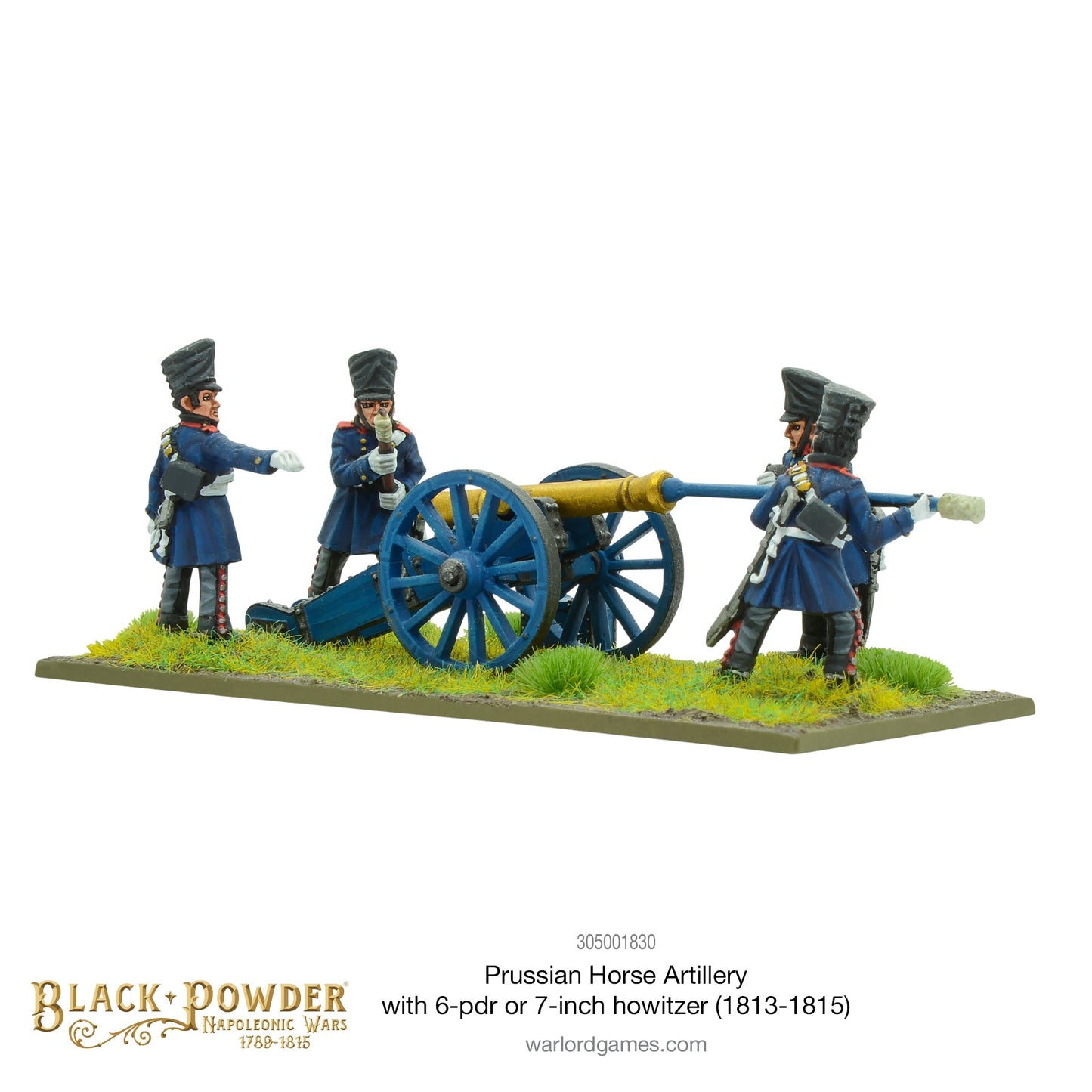 Black Powder: Prussians - Napoleonic Prussian Horse Artillery with 6-pdr (1813-1815)