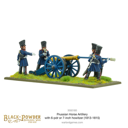 Black Powder: Prussians - Napoleonic Prussian Horse Artillery with 6-pdr (1813-1815)