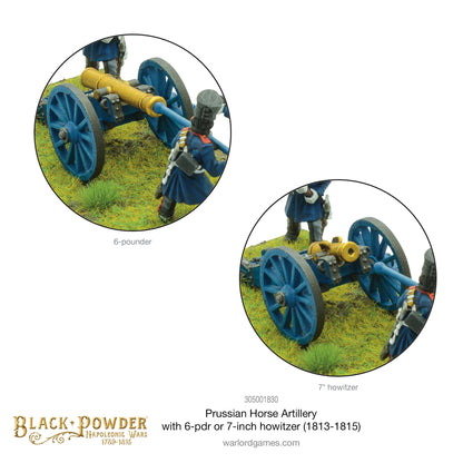 Black Powder: Prussians - Napoleonic Prussian Horse Artillery with 6-pdr (1813-1815)