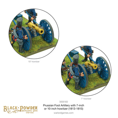 Black Powder: Prussians - Napoleonic Prussian Foot Artillery with 7 or 10-inch Howitzer (1813-1815)