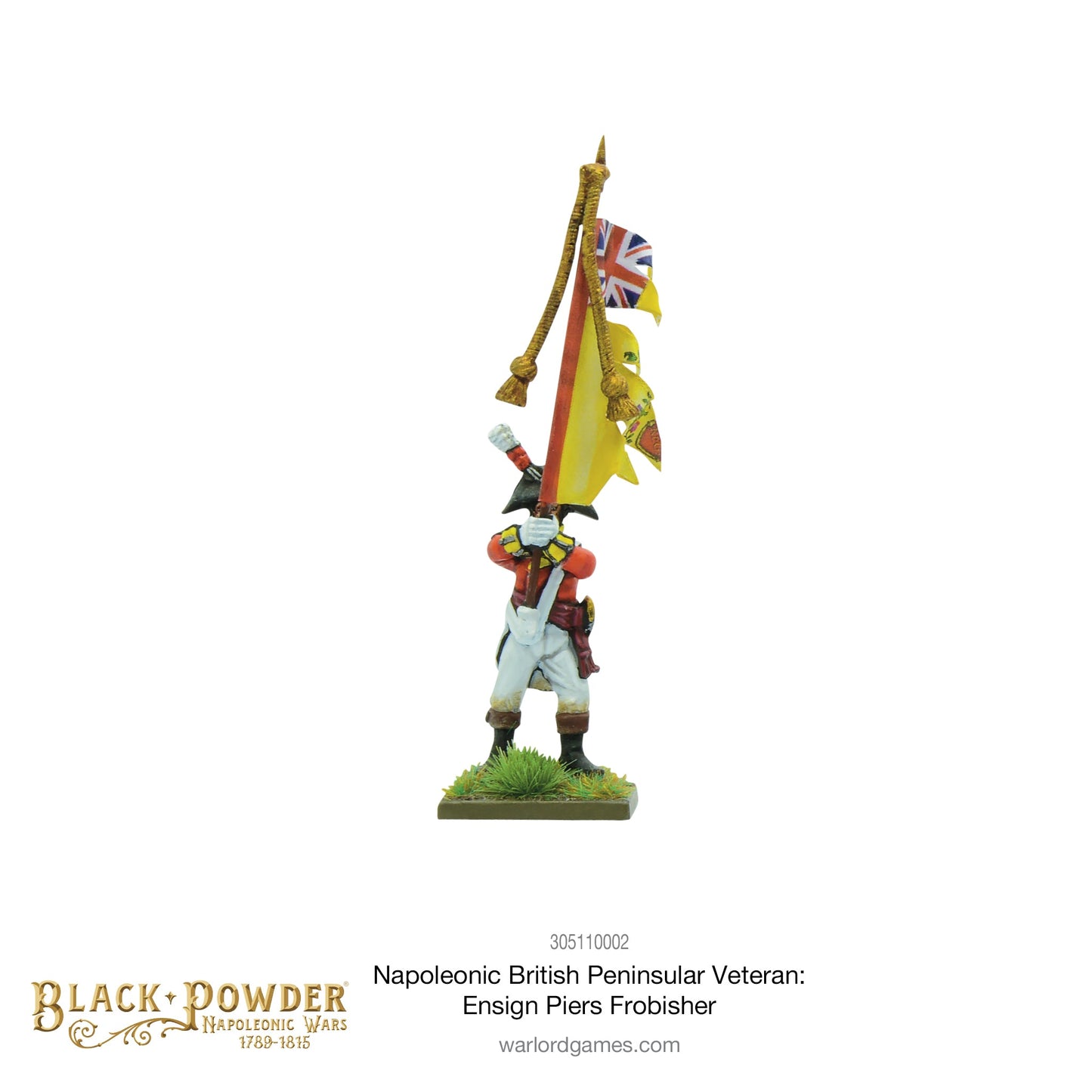 Black Powder: British - Napoleonic British Peninsular Veteran: Ensign Piers Frobisher