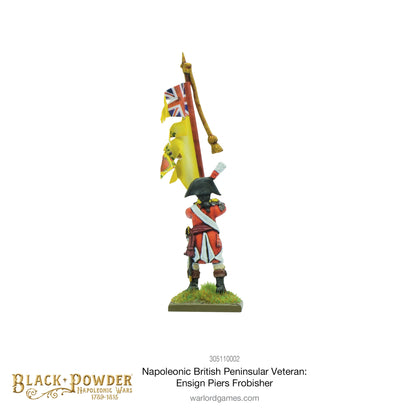 Black Powder: British - Napoleonic British Peninsular Veteran: Ensign Piers Frobisher
