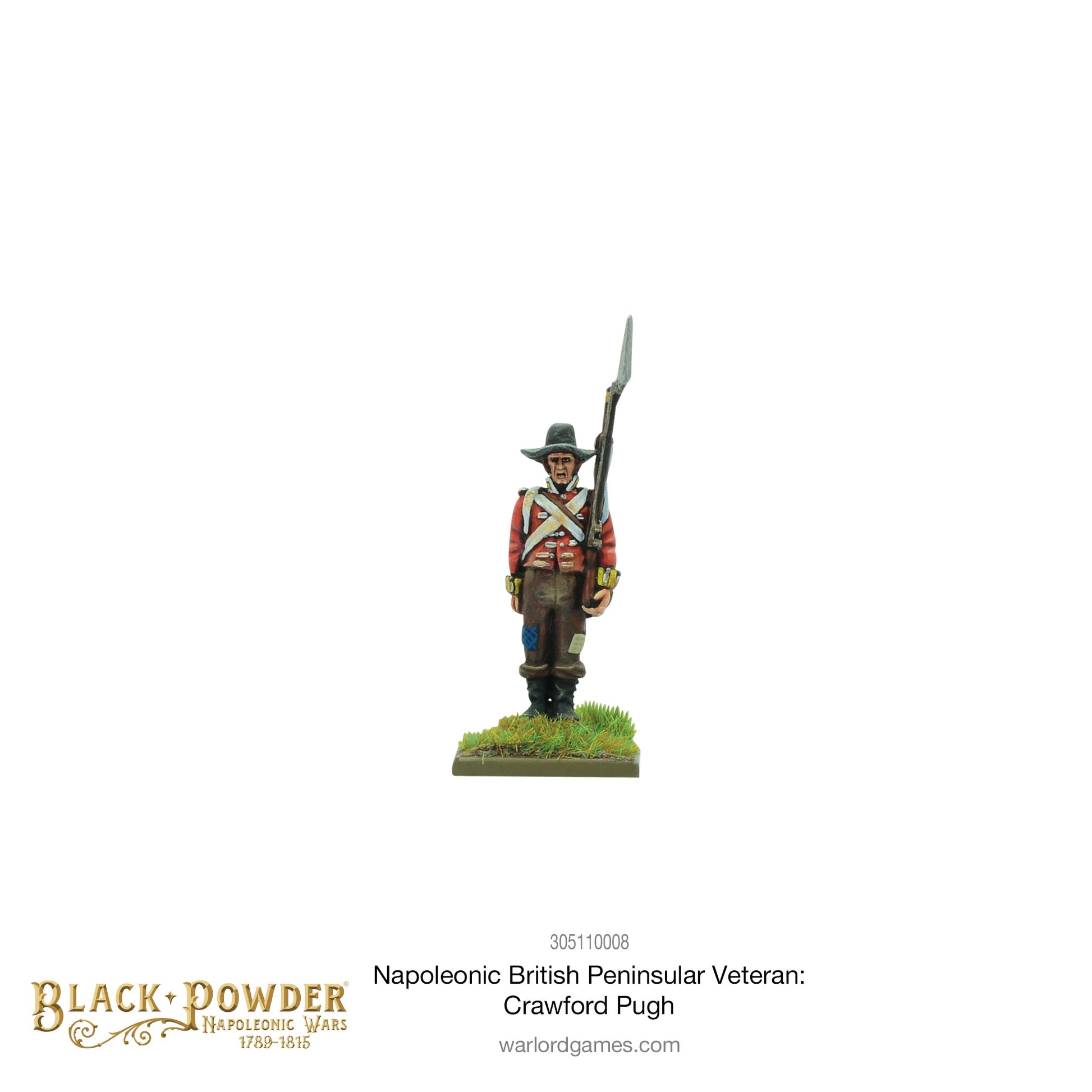 Black Powder: British - Napoleonic British Peninsular Veteran: Crawford Pugh
