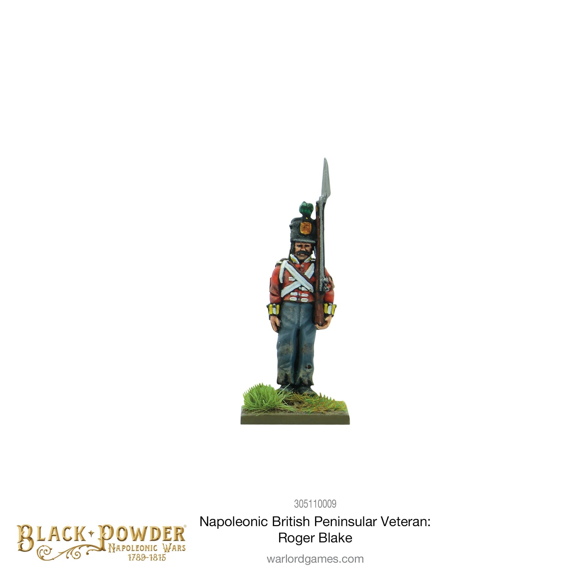 Black Powder: British - Napoleonic British Peninsular Veteran: Roger Blake