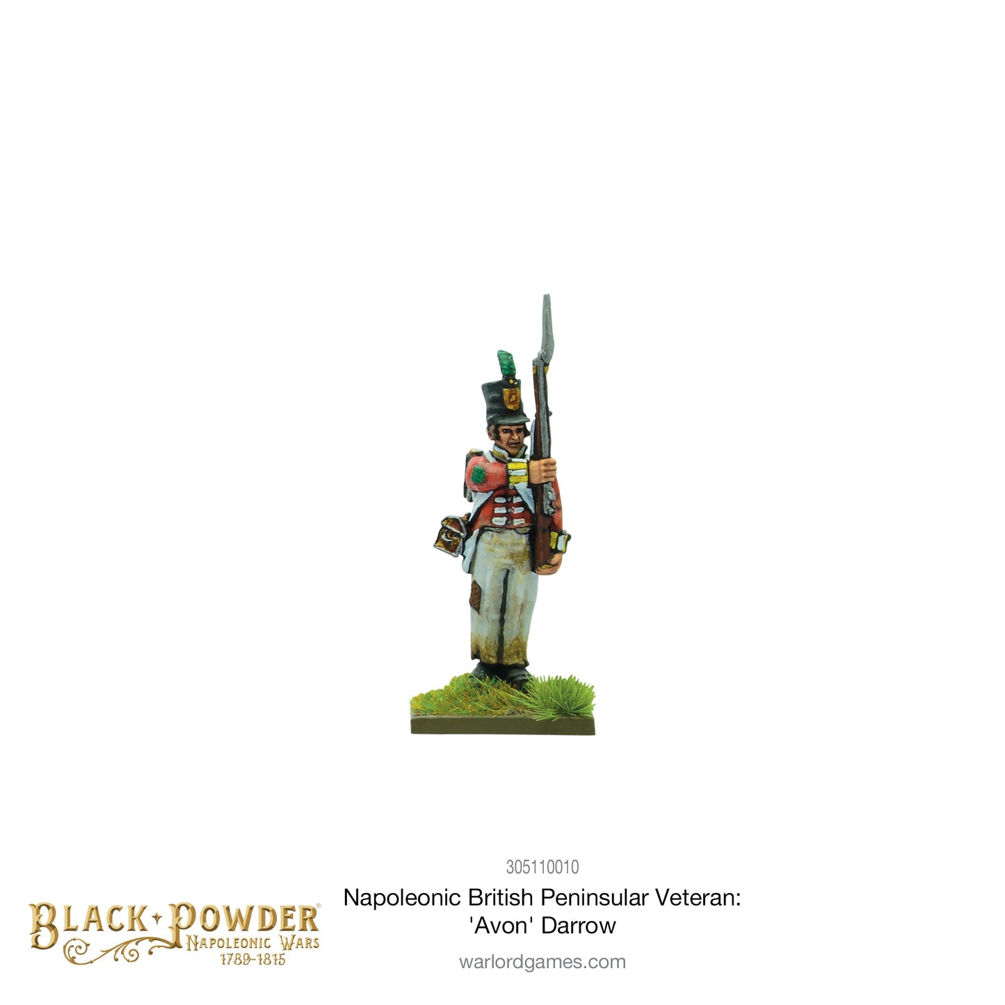 Black Powder: British - Napoleonic British Peninsular Veteran: 'Avon' Darrow