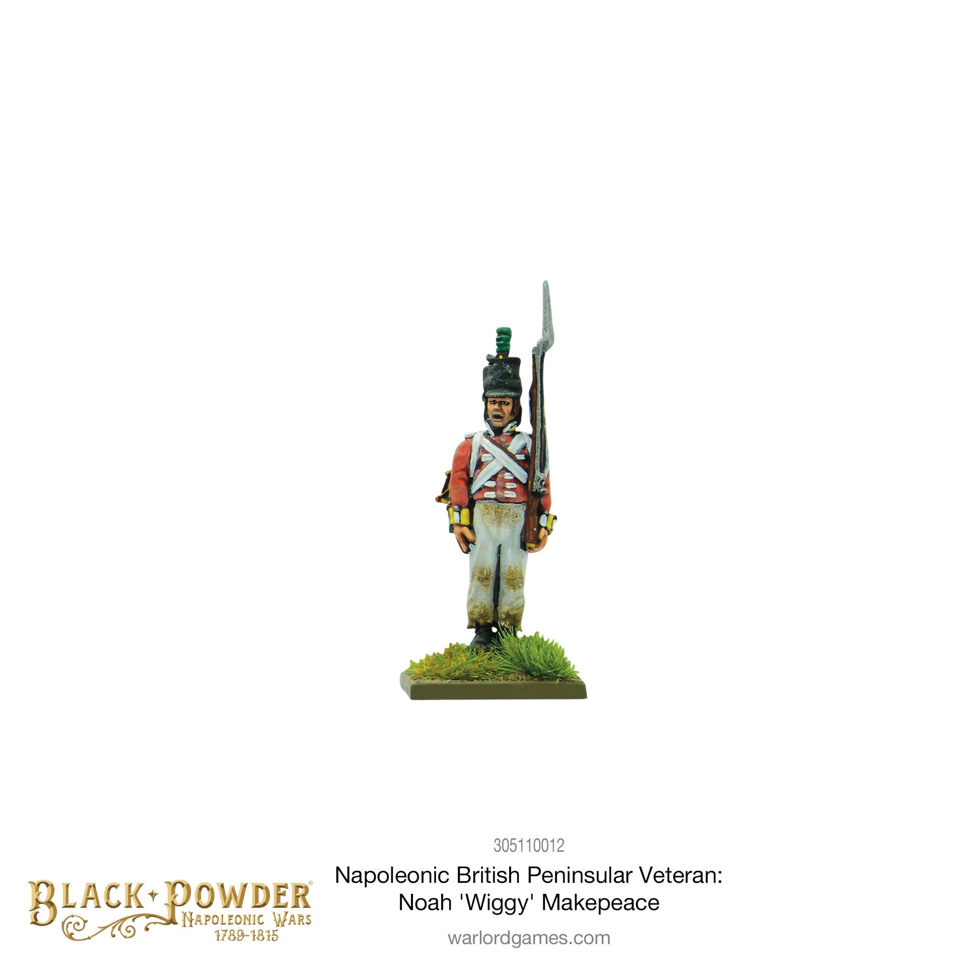 Black Powder: British - Napoleonic British Peninsular Veteran: Noah 'Wiggy' Makepeace