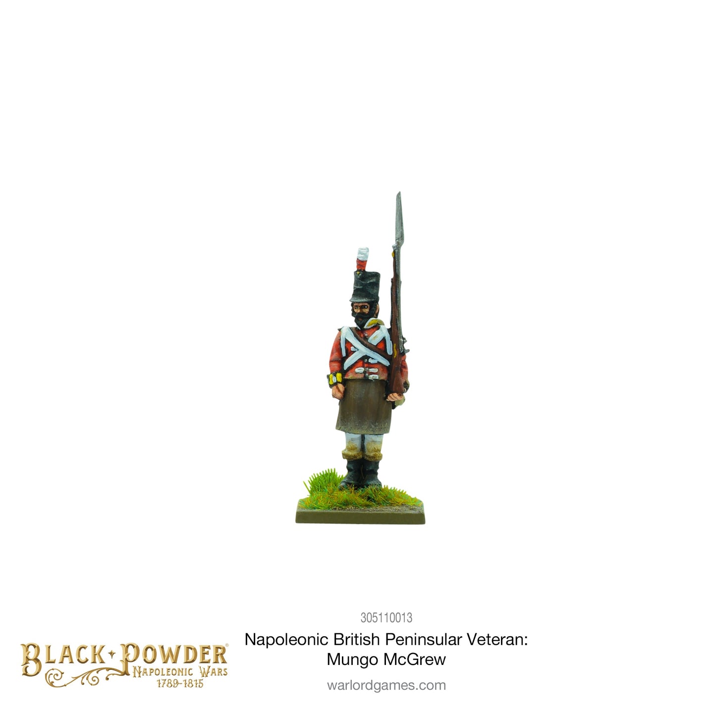 Black Powder: British - Napoleonic British Peninsular Veteran: Mungo McGrew