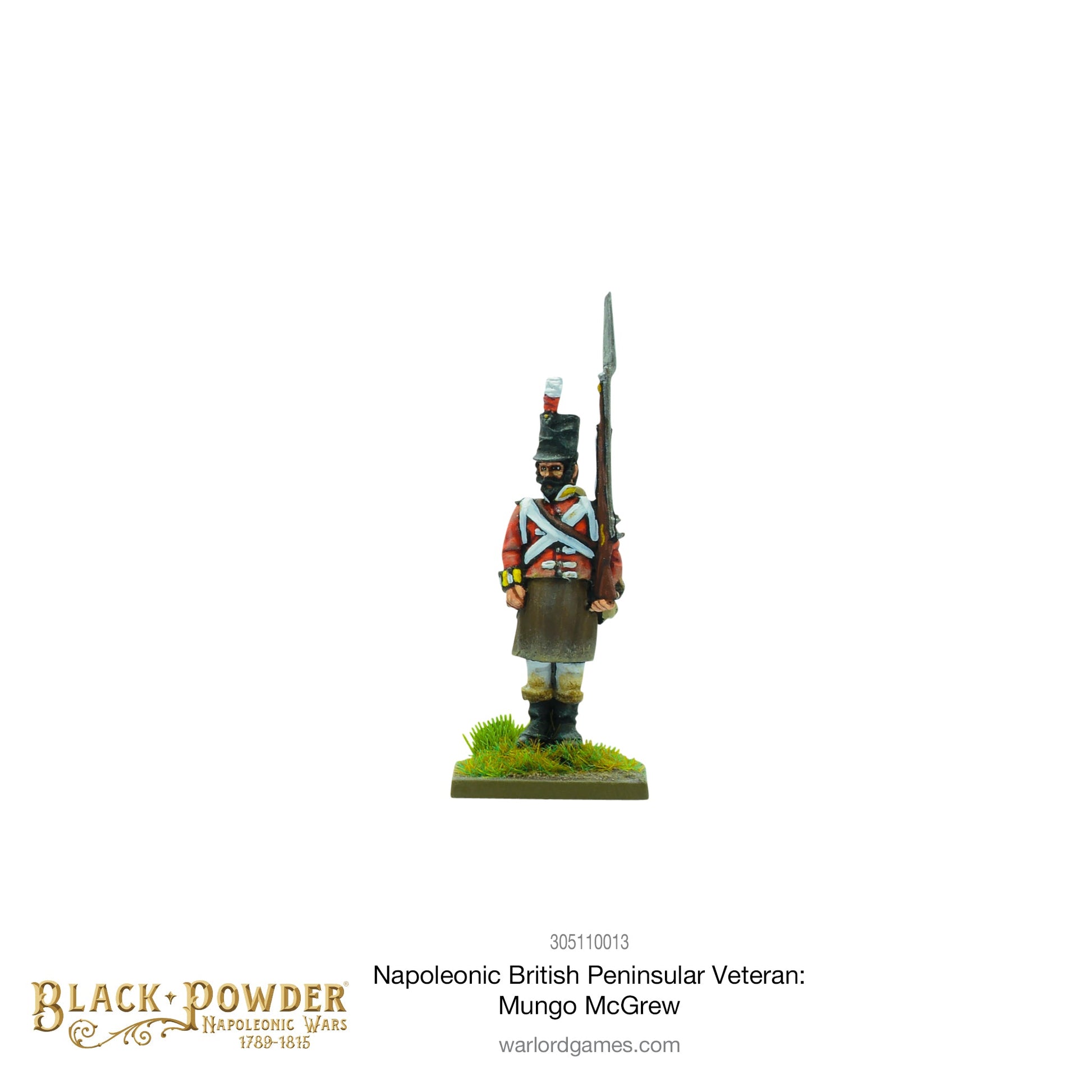 Black Powder: British - Napoleonic British Peninsular Veteran: Mungo McGrew
