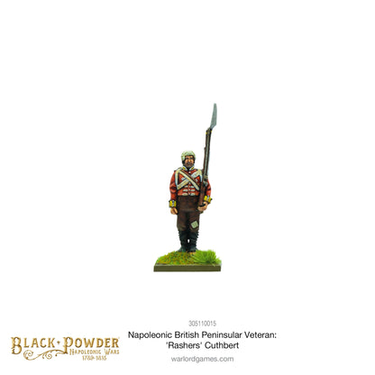 Black Powder: British - Napoleonic British Peninsular Veteran: 'Rashers' Cuthbert