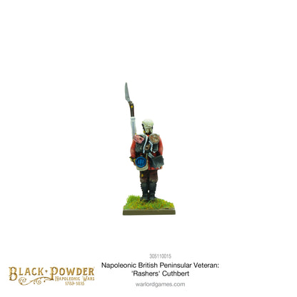 Black Powder: British - Napoleonic British Peninsular Veteran: 'Rashers' Cuthbert