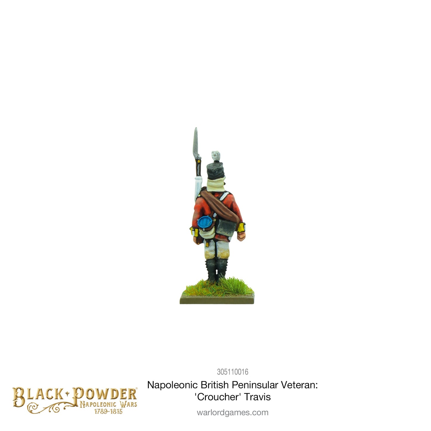 Black Powder: British - Napoleonic British Peninsular Veteran: 'Croucher' Travis