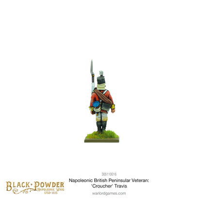 Black Powder: British - Napoleonic British Peninsular Veteran: 'Croucher' Travis