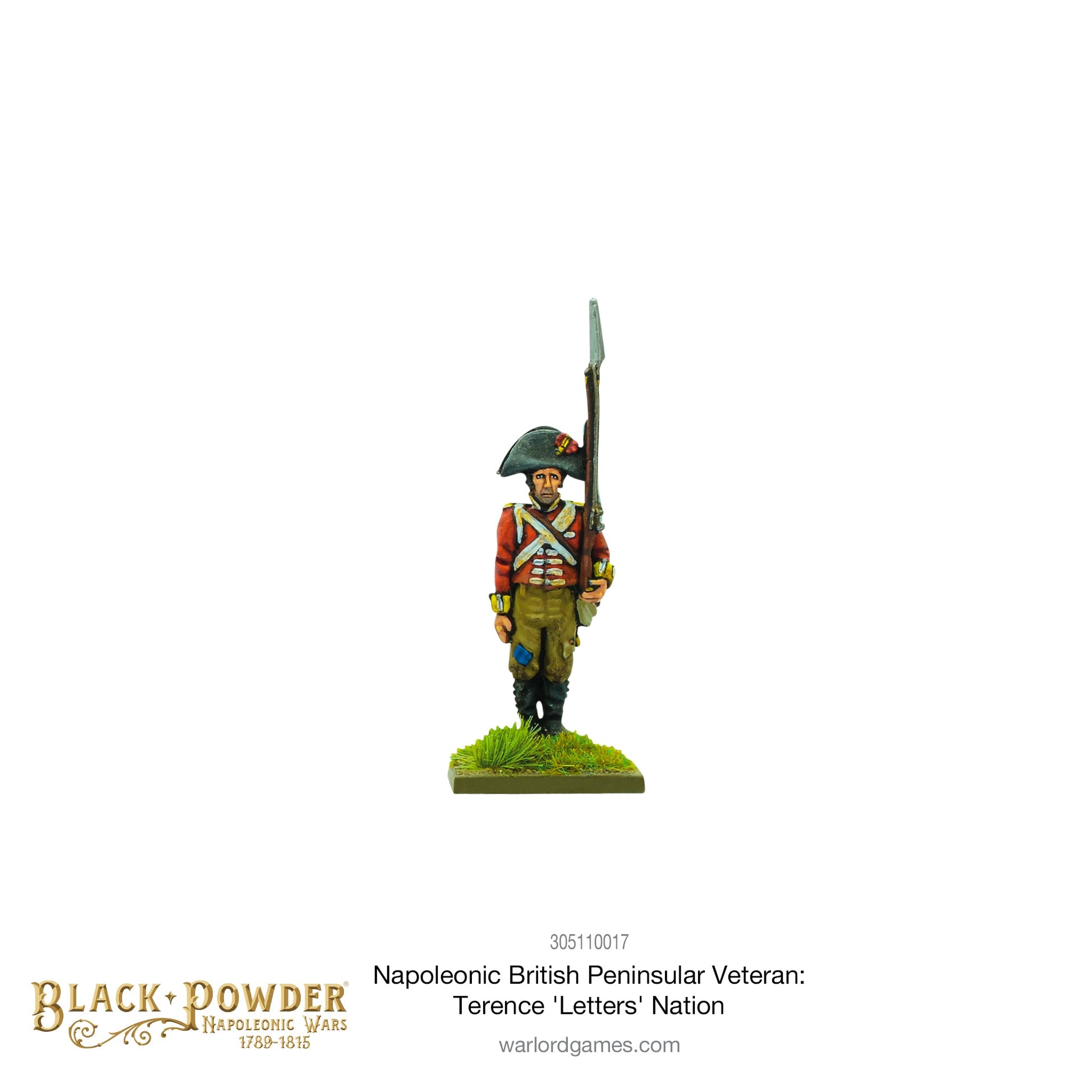 Black Powder: British - Napoleonic British Peninsular Veteran: Terence 'Letters' Nation