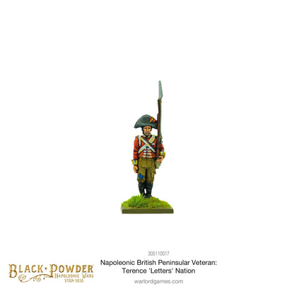 Black Powder: British - Napoleonic British Peninsular Veteran: Terence 'Letters' Nation