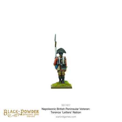 Black Powder: British - Napoleonic British Peninsular Veteran: Terence 'Letters' Nation