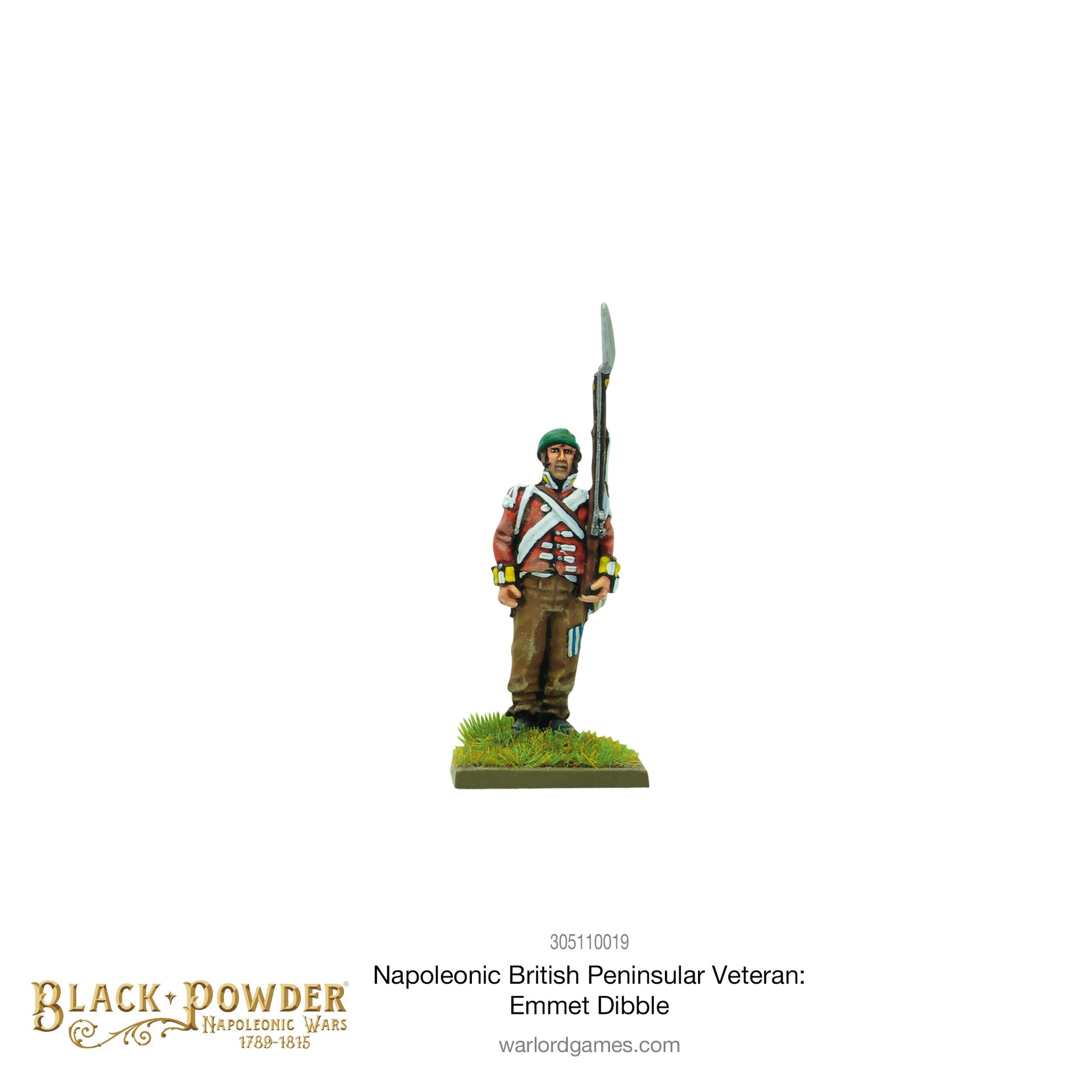 Black Powder: British - Napoleonic British Peninsular Veteran: Emmet Dibble