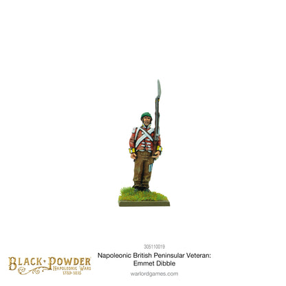 Black Powder: British - Napoleonic British Peninsular Veteran: Emmet Dibble