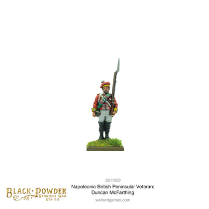 Black Powder: British - Napoleonic British Peninsular Veteran: Duncan McFarthing
