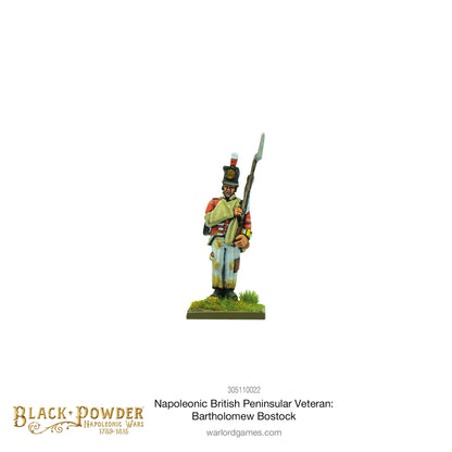 Black Powder: British - Napoleonic British Peninsular Veteran: Bartholemew Bostock