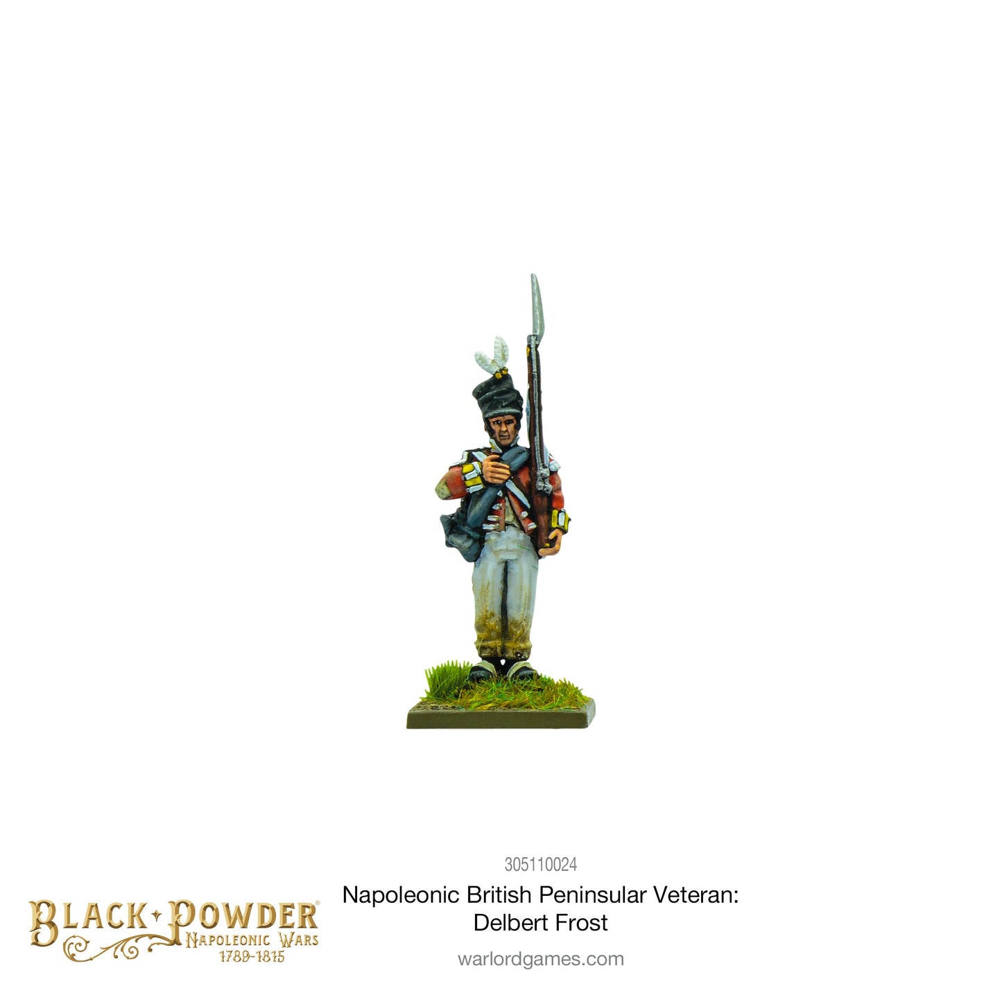 Black Powder: British - Napoleonic British Peninsular Veteran: Delbert Frost