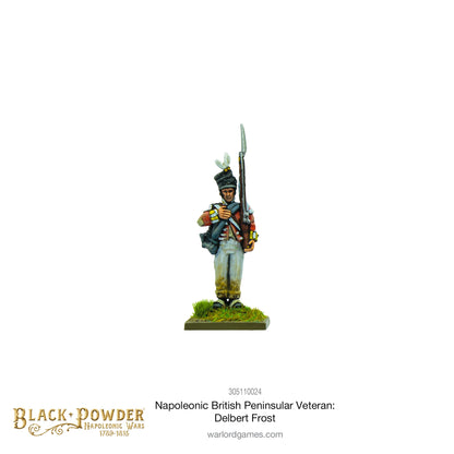 Black Powder: British - Napoleonic British Peninsular Veteran: Delbert Frost